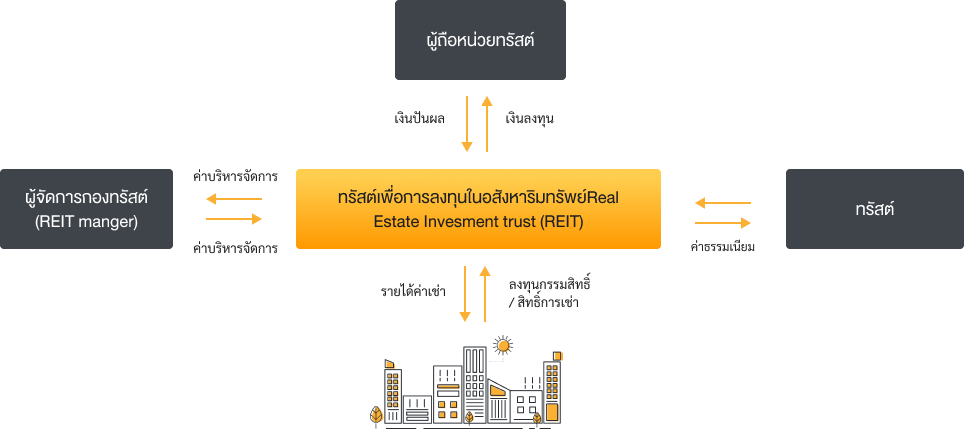 การจดทะเบียน Reit - ตลาดหลักทรัพย์แห่งประเทศไทย