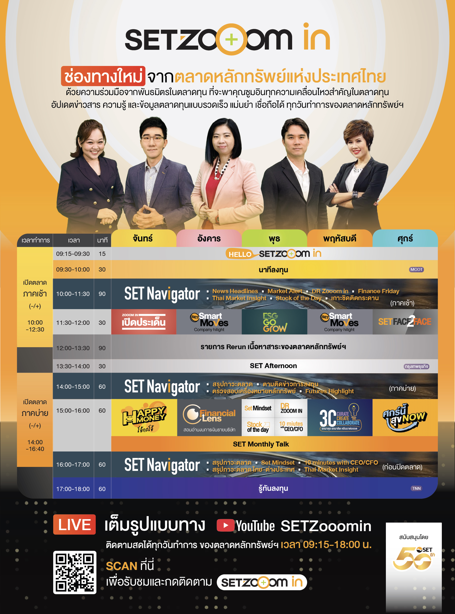 เอกสารแนบประกอบ SET Release ฉบับที่ 36-ผังรายการ SET ZOOOM in